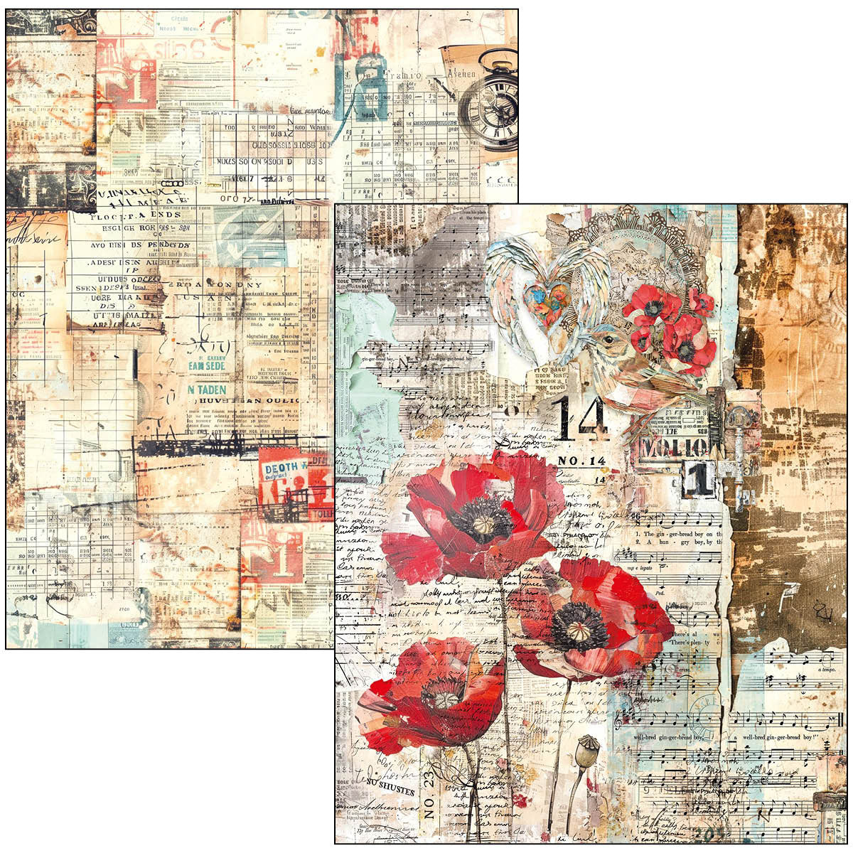 Ciao Bella The Sound of Spring A4 Maxi Mixed Media Book
