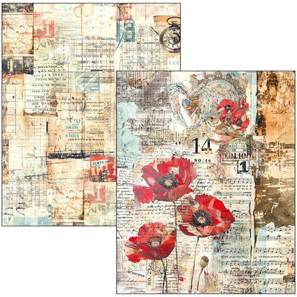 Ciao Bella The Sound of Spring A4 Maxi Mixed Media Book