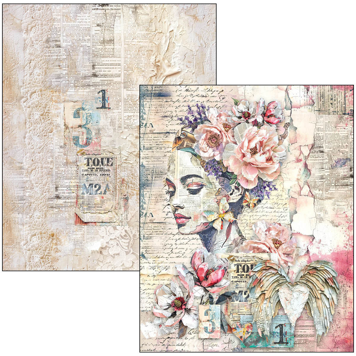 Ciao Bella The Sound of Spring A4 Maxi Mixed Media Book