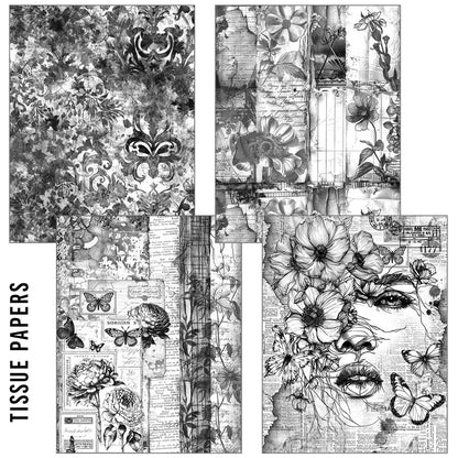 Ciao Bella Craftmix Mixed A5 Paper Pack Meaningful Memories (8pcs)