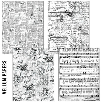 Ciao Bella Craftmix Mixed A5 Paper Pack Meaningful Memories (8pcs)