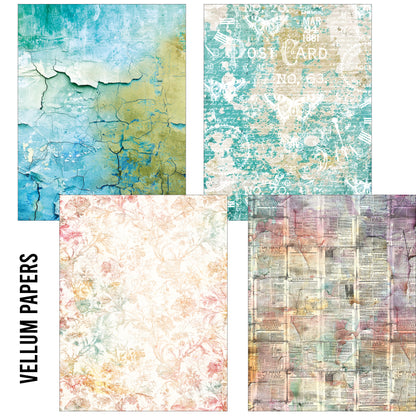 Ciao Bella The sound of Spring Craftmix Mixed A5 Paper Pack (8pcs)