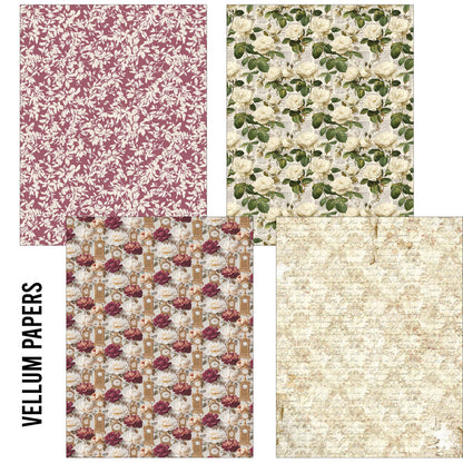 Ciao Bella Book Lovers Craftmix Mixed A5 Paper Pack (8pcs)