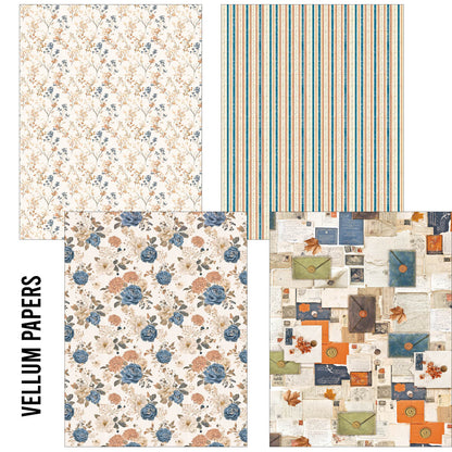 Ciao Bella Poetry Craftmix Mixed A5 Paper Pack (8pcs)
