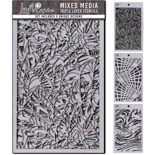 Ciao Bella Stencil Mix Triple Layer Set #002