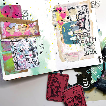 Ranger Dina Wakley MEdia Watercolor Journal 6x9"