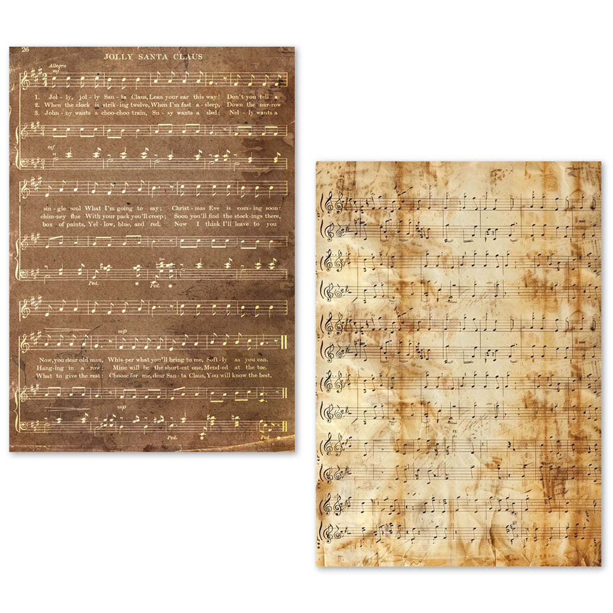Ciao Bella Tissue Paper Set A5 Music Sheet (24pcs)