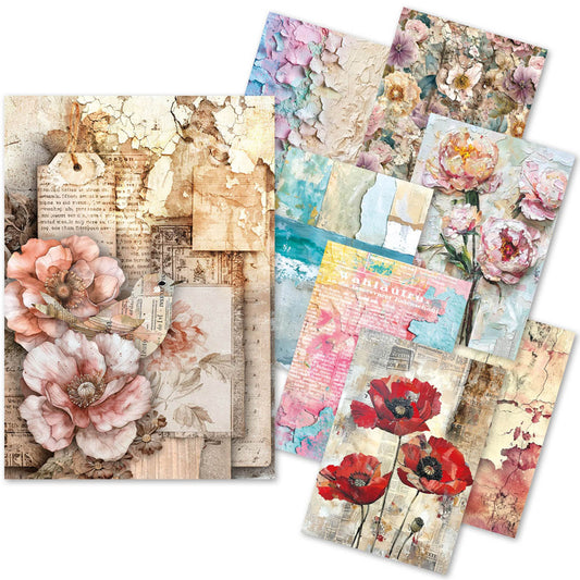 Ciao Bella Wild Blossom A5 Tissue Paper Set (24pcs)
