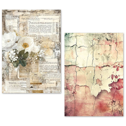 Ciao Bella Wild Blossom A5 Tissue Paper Set (24pcs)