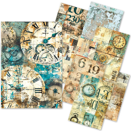 Ciao Bella Fragments of Time A5 Tissue Paper Set (24pcs)