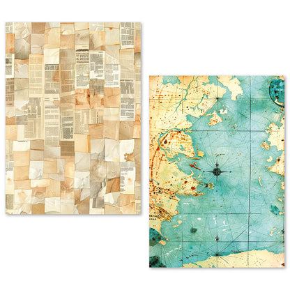 Ciao Bella Fragments of Time A5 Tissue Paper Set (24pcs)