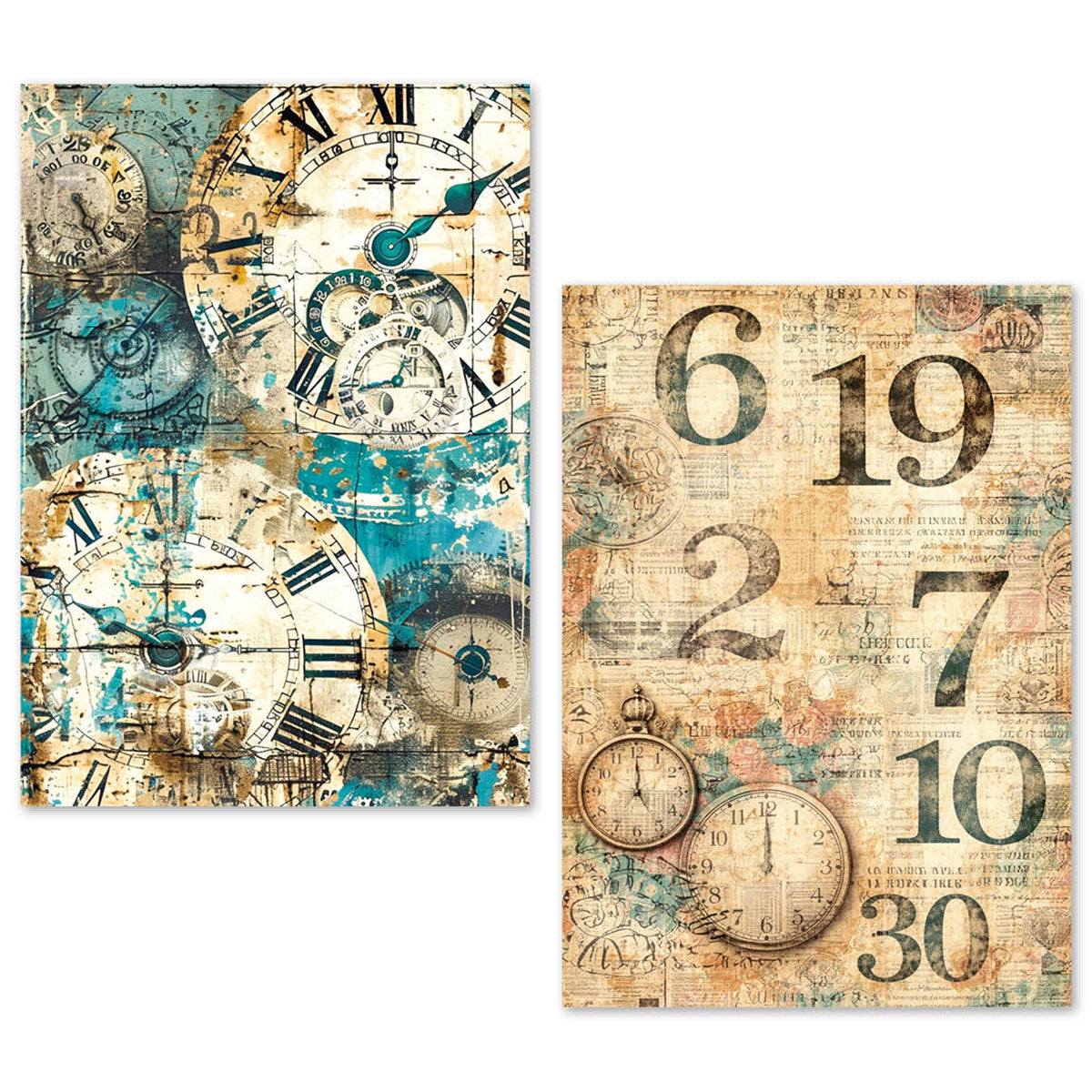 Ciao Bella Fragments of Time A5 Tissue Paper Set (24pcs)