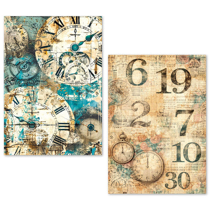 Ciao Bella Fragments of Time A5 Tissue Paper Set (24pcs)