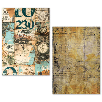 Ciao Bella Fragments of Time A5 Tissue Paper Set (24pcs)