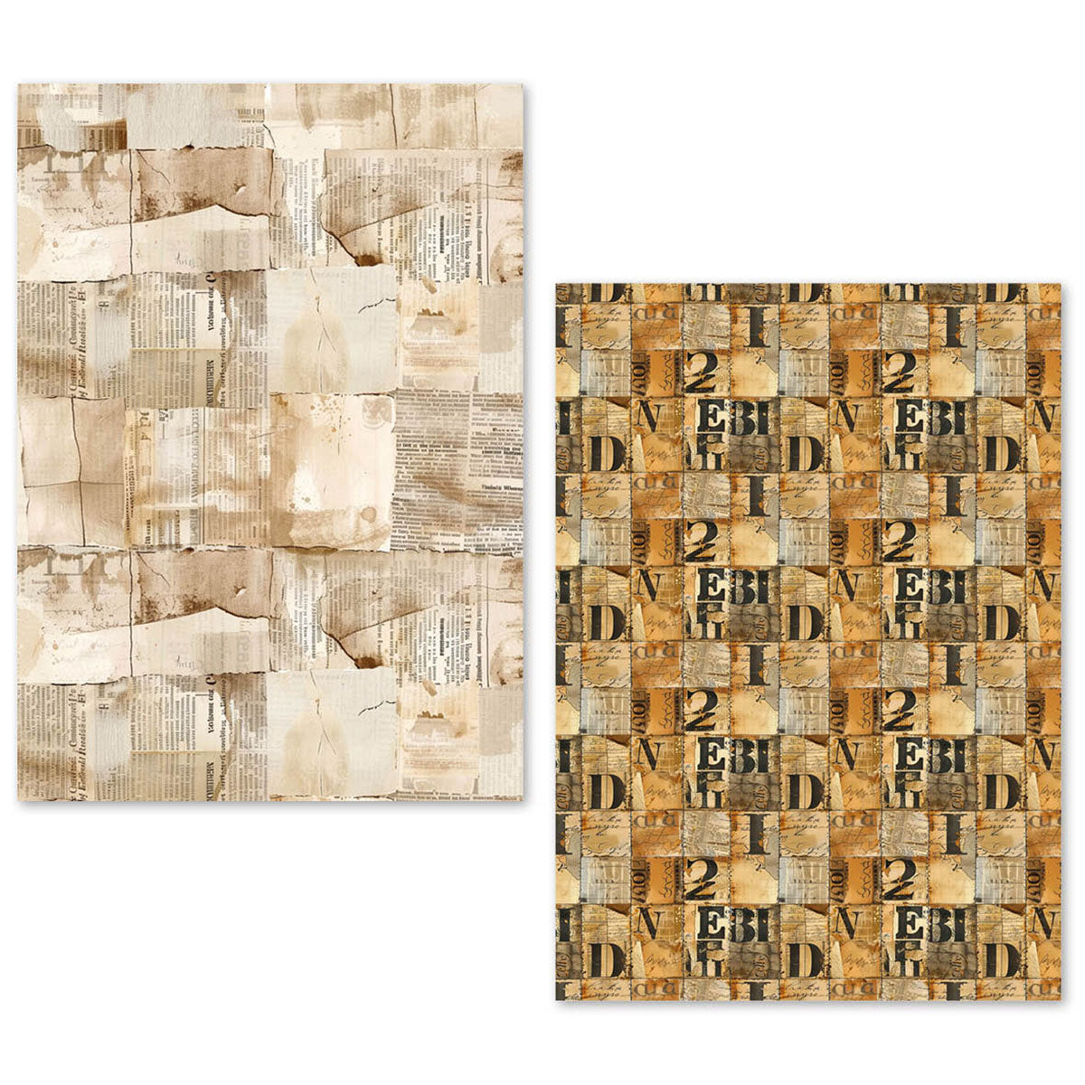 Ciao Bella Fragments of Time A5 Tissue Paper Set (24pcs)