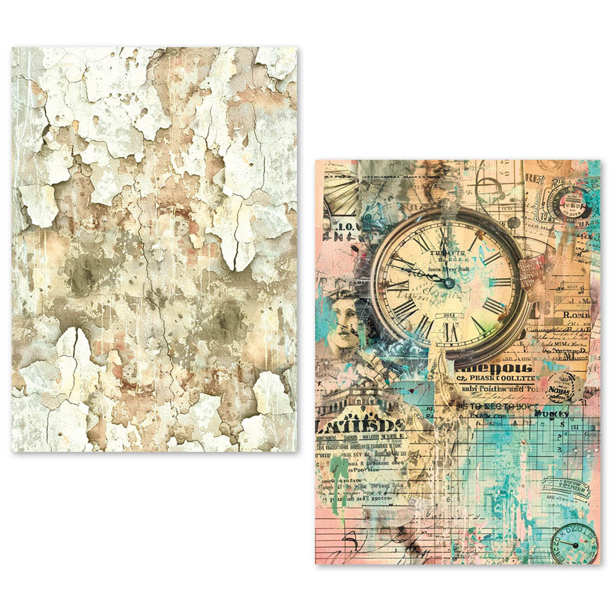 Ciao Bella Fragments of Time A5 Tissue Paper Set (24pcs)