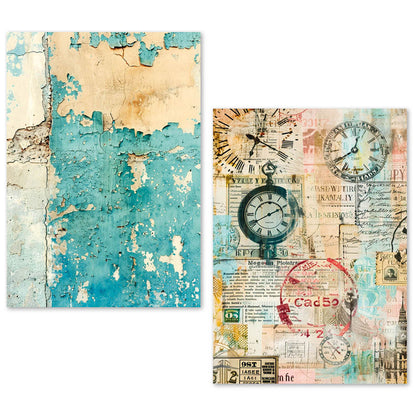 Ciao Bella Fragments of Time A5 Tissue Paper Set (24pcs)