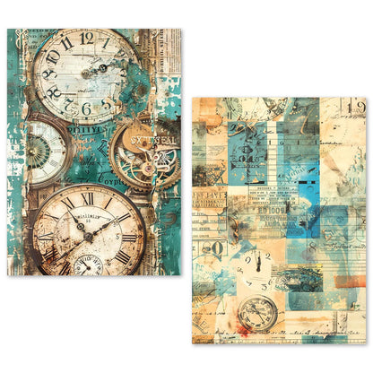 Ciao Bella Fragments of Time A5 Tissue Paper Set (24pcs)