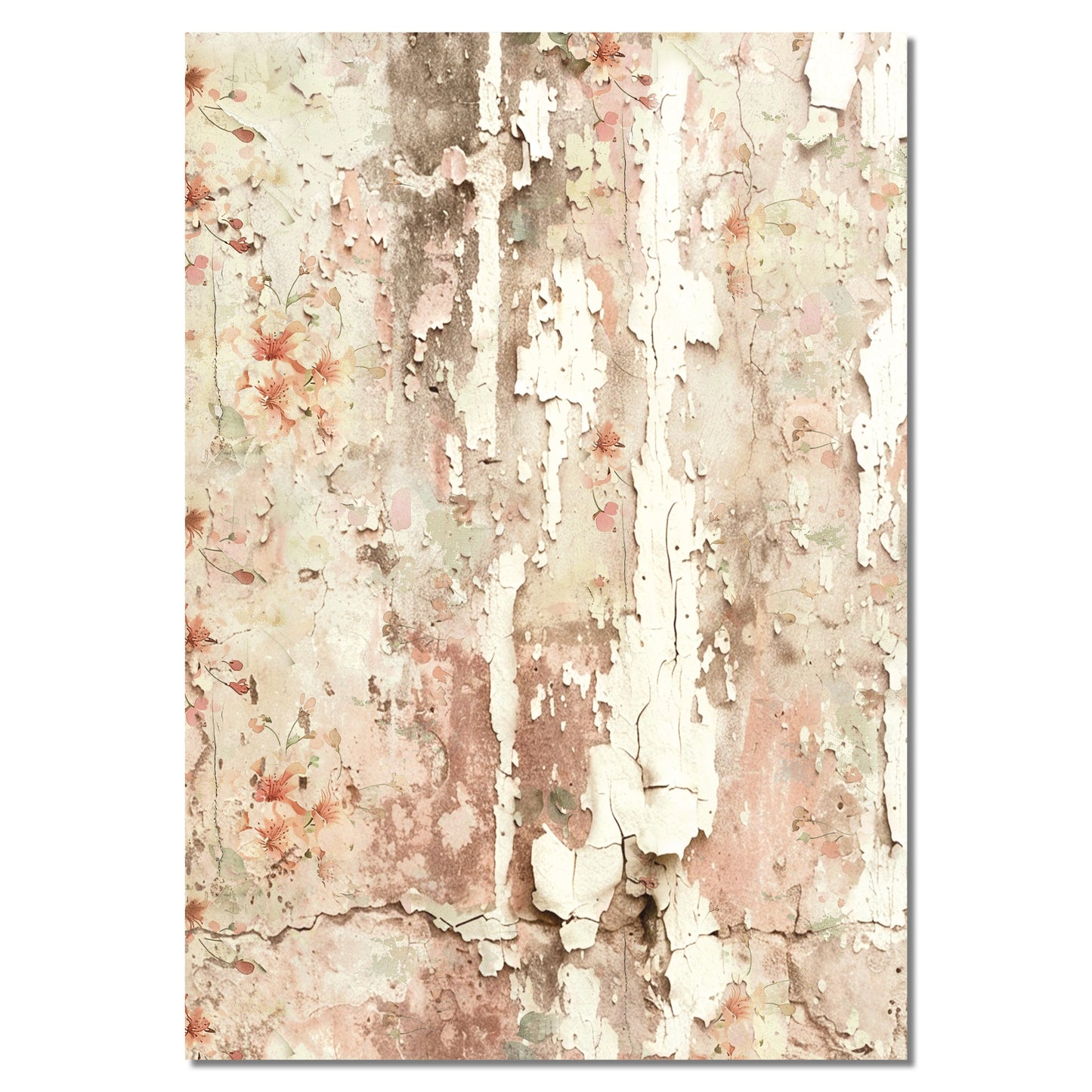 Ciao Bella Lost in Time A4 Mixed Media Rice Paper (4pcs)