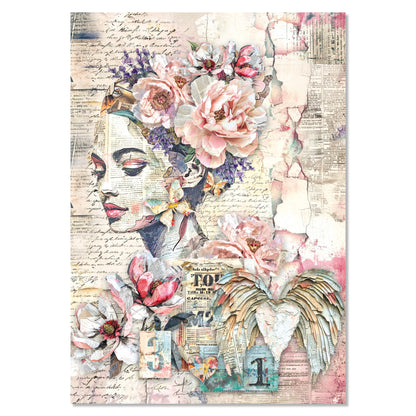 Ciao Bella The Sound of Spring A4 Mixed Media Rice Paper (4pcs)