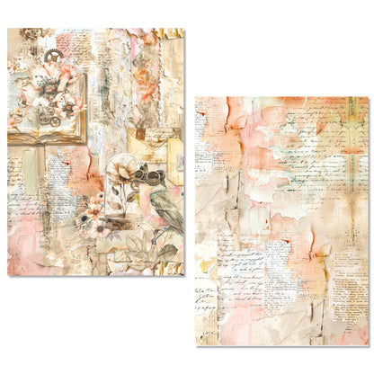 Ciao Bella Lost in Time A5 Rice Paper Mixed (8pcs)