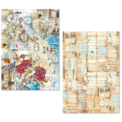 Ciao Bella The Sound of Spring A5 Rice Paper Mixed (8pcs)