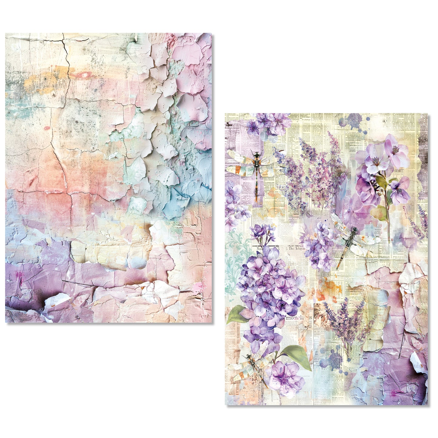 Ciao Bella The Sound of Spring A5 Rice Paper Mixed (8pcs)