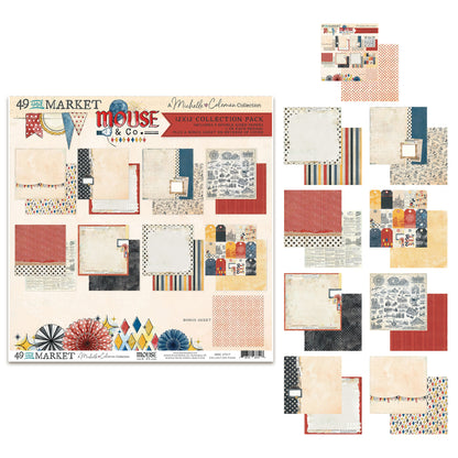 49 And Market Mouse & Co. 12x12 Inch Collection Pack by Michelle Coleman