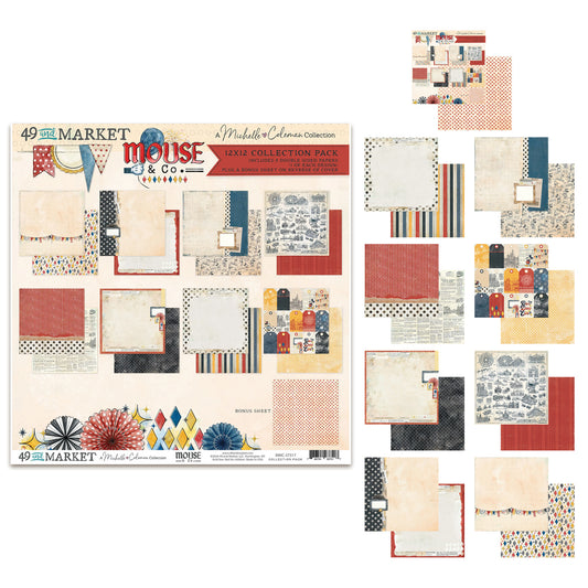 49 And Market Mouse & Co. 12x12 Inch Collection Pack by Michelle Coleman