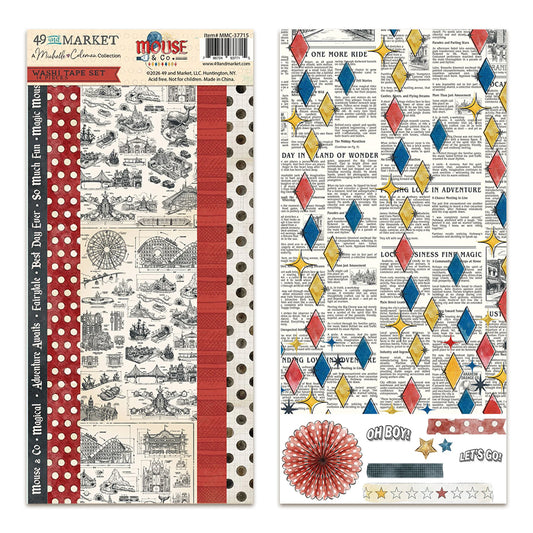 49 And Market Mouse & Co. Washi Sheets by Michelle Coleman