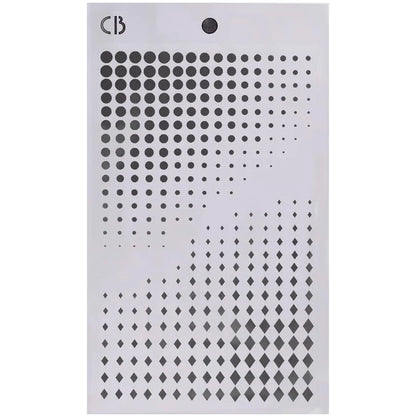 Ciao Bella Winter Season 5x8 Inch Stencil Mix Triple Layer Set