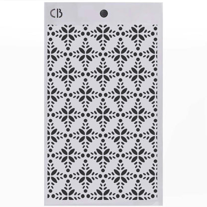 Ciao Bella Winter Season 5x8 Inch Stencil Mix Triple Layer Set