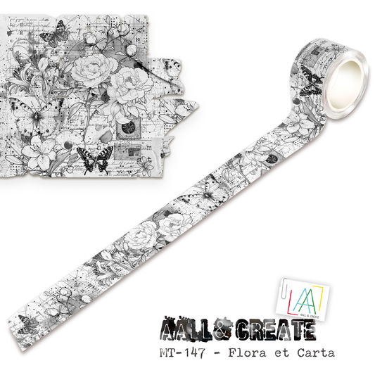 #MT-147 - Washi Tape - Flora et Carta (Layer-It-Up!)