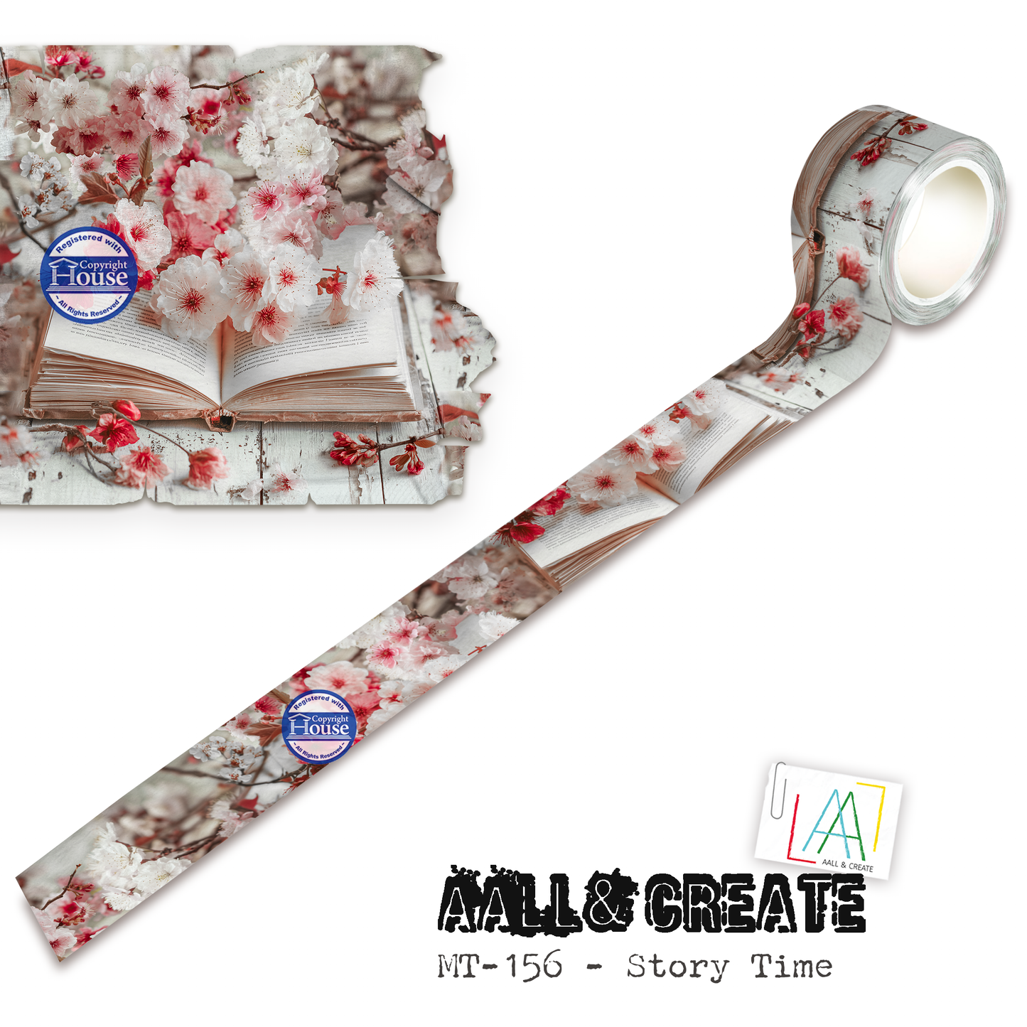 MT-156 - Washi Tape - Story Time (Layer-It-Up!)