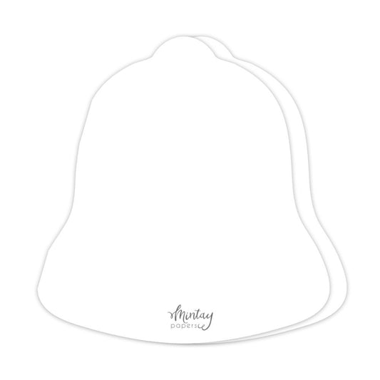 Mintay Basic Bell Card Base White (5pcs)