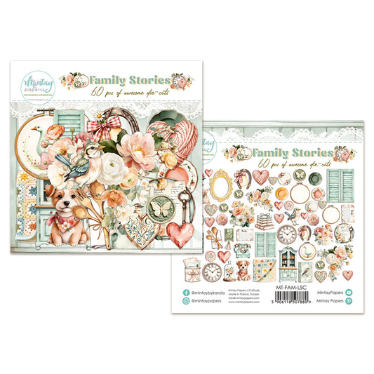 Mintay Family Stories Paper Die-Cuts (60pcs)
