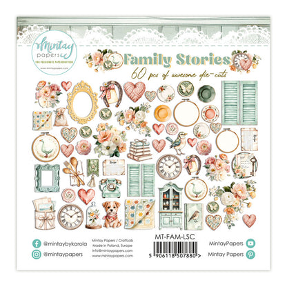 Mintay Family Stories Paper Die-Cuts (60pcs)