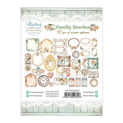 Mintay Family Stories Paper Ephemera (40pcs)