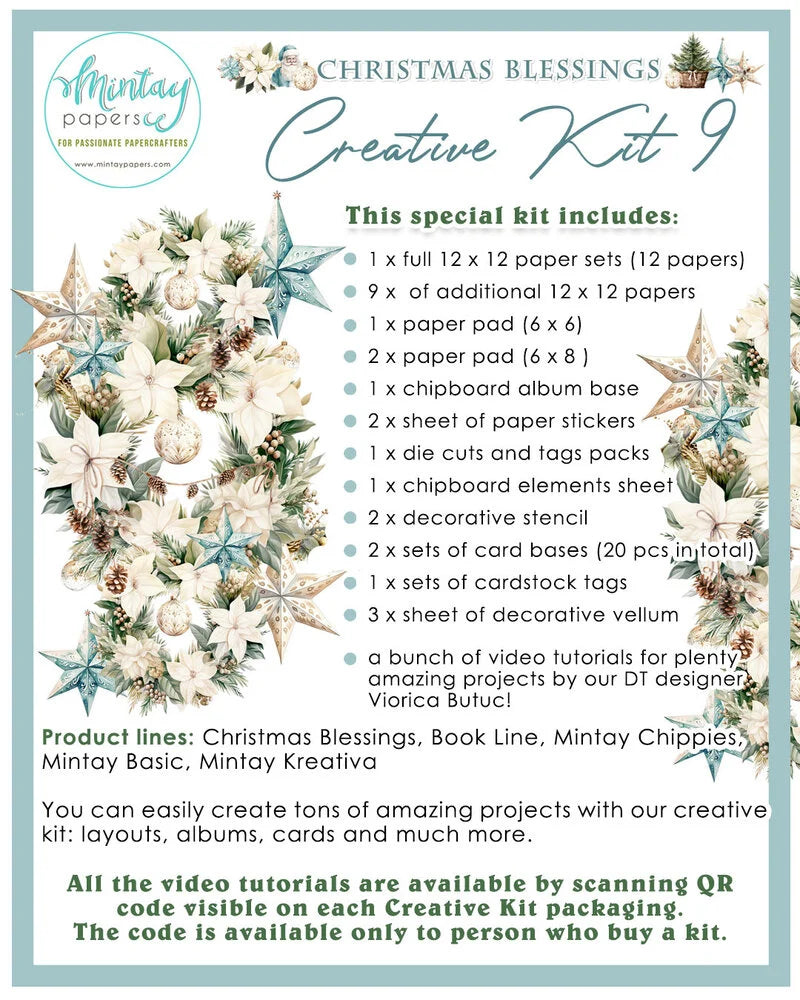 Mintay Creative Kit Christmas Blessings