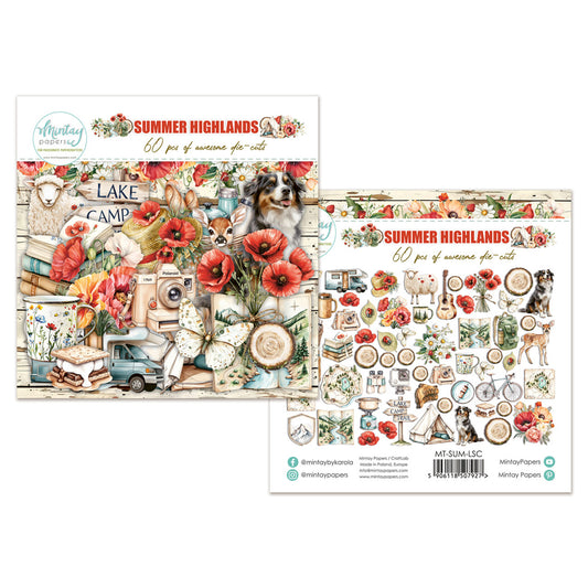 Mintay Summer Highlands Paper Die-Cuts (60pcs)