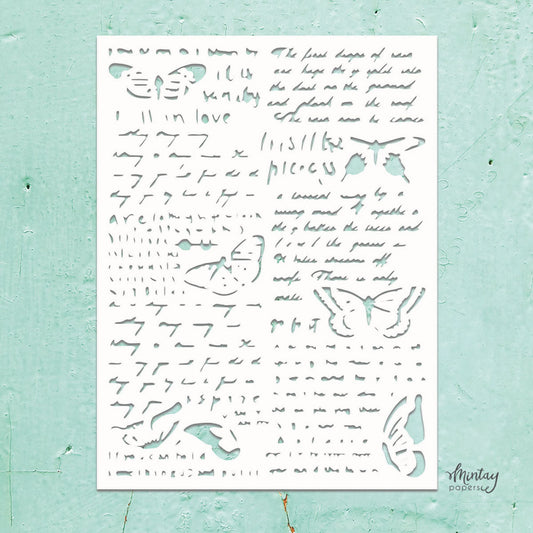 Mintay Kreativa Stencil 6x8 Inch Mixed 6