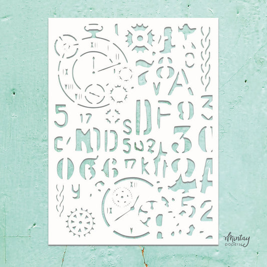 Mintay Kreativa Stencil 6x8 Inch Mixed 10