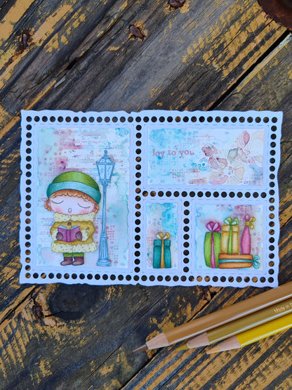 Twinkles & Tidings Stamp Collection