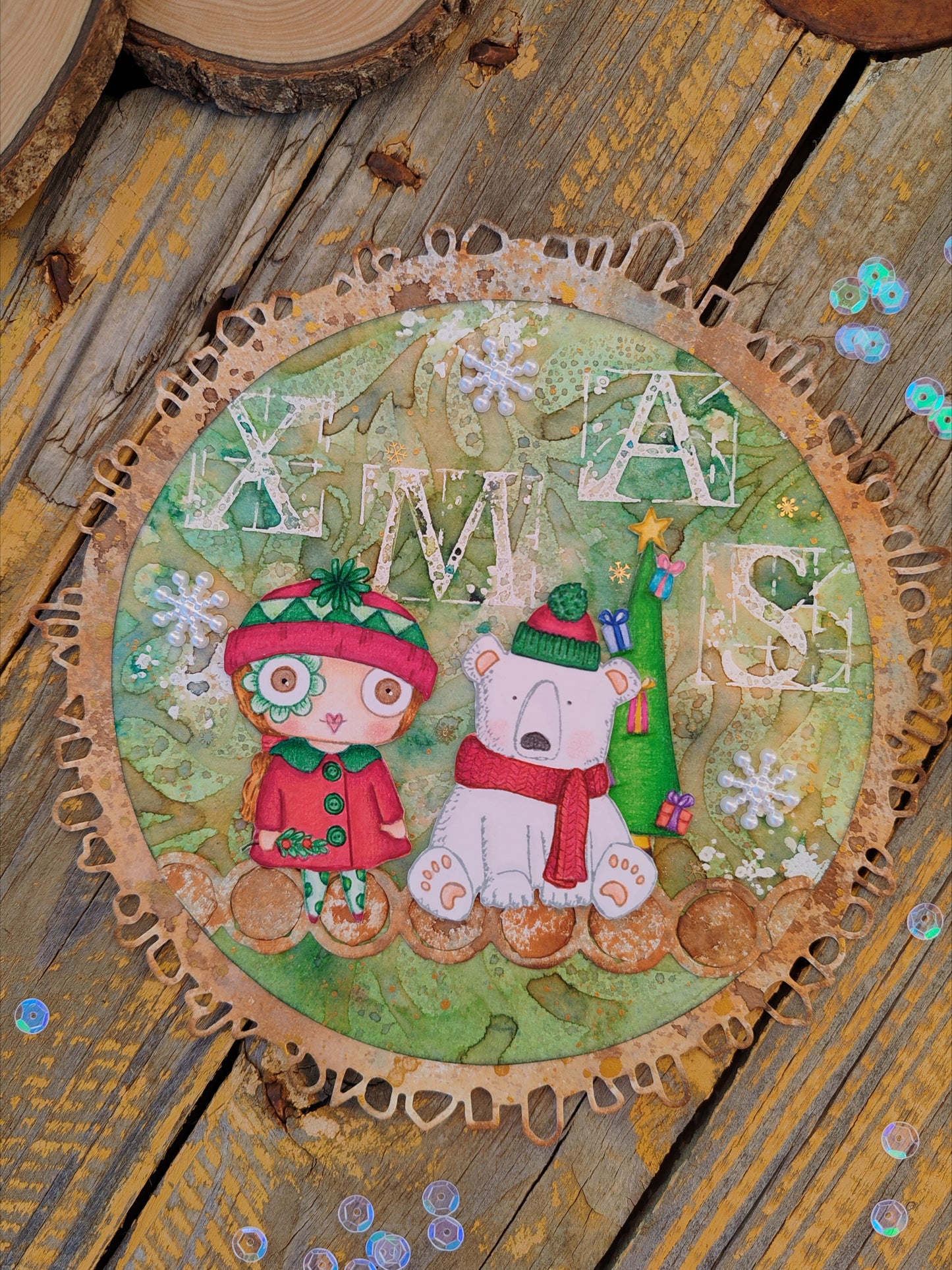 Janet Klein Christmas A7 Stamps Bundle