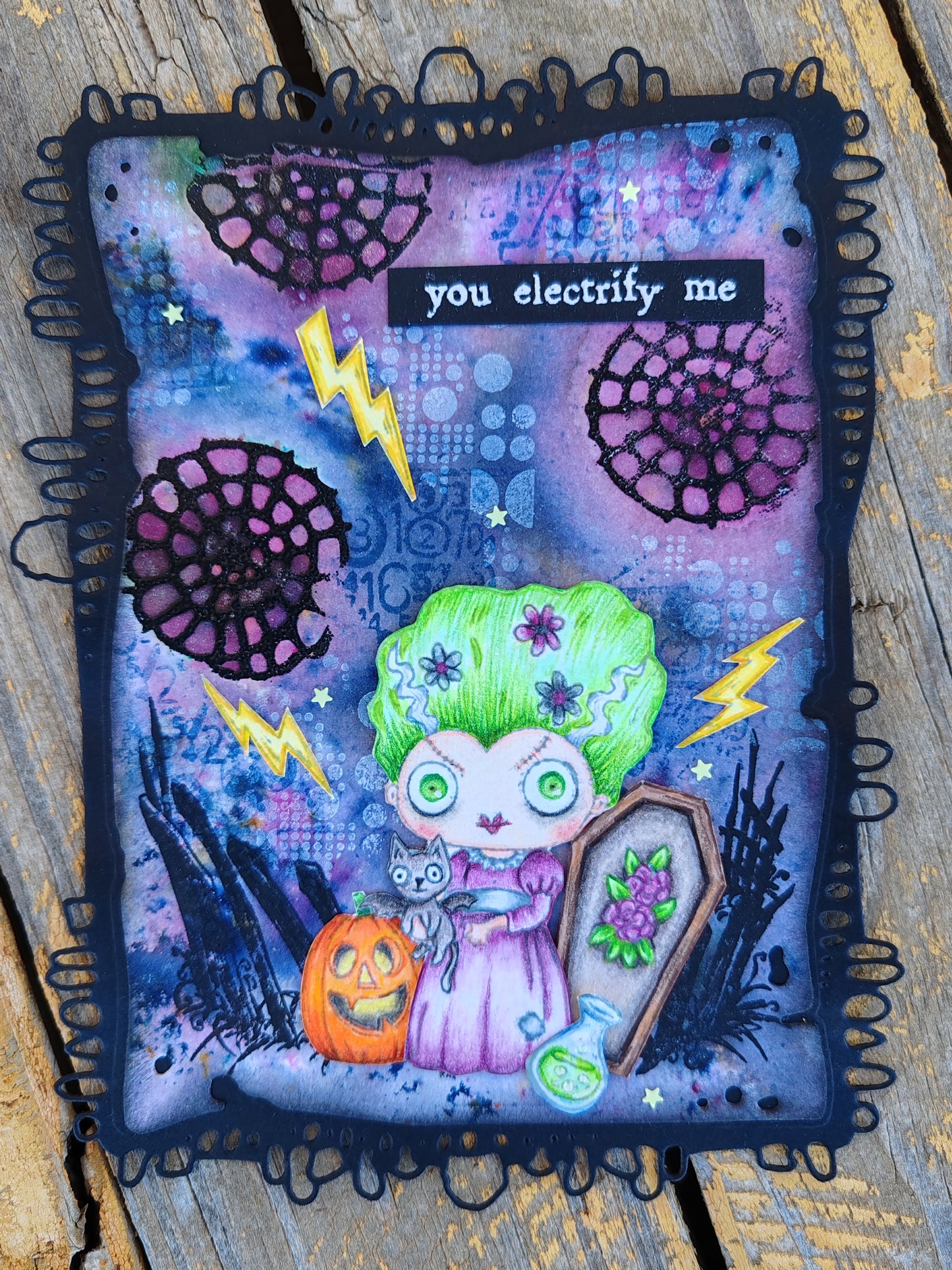 #308 - A7 Clear Stamp Set - Knobbly Bobbles