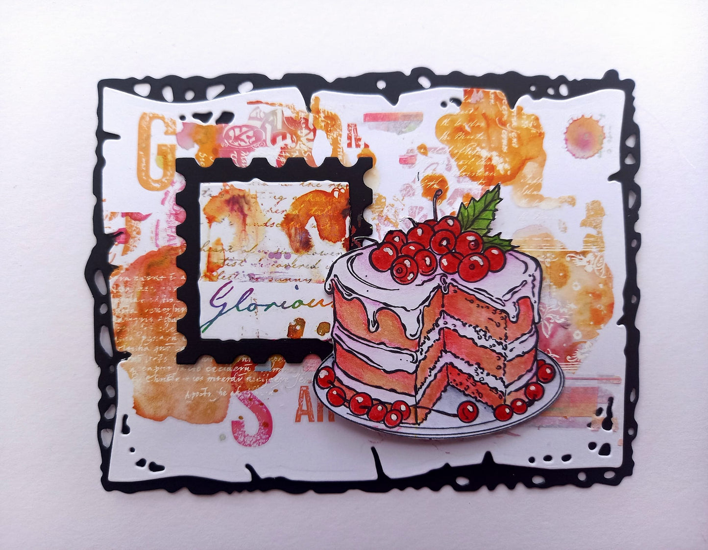 TP-1140 - A7 Stamp Set - Black Forest Hello