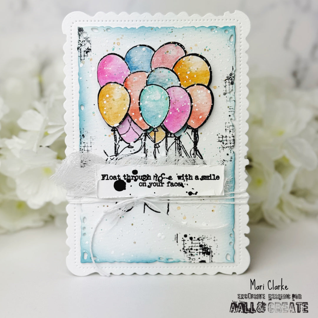 #1143 - A6 Stamp Set - Inflateably Awesome