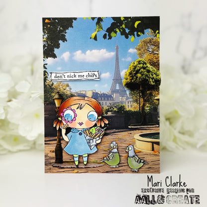 #TP-1325 - A7 Stamp Set - Fish ‘n Chips