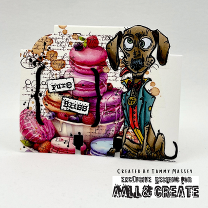 #1270 - A6 Stamp Set - Wacky Woof Tales