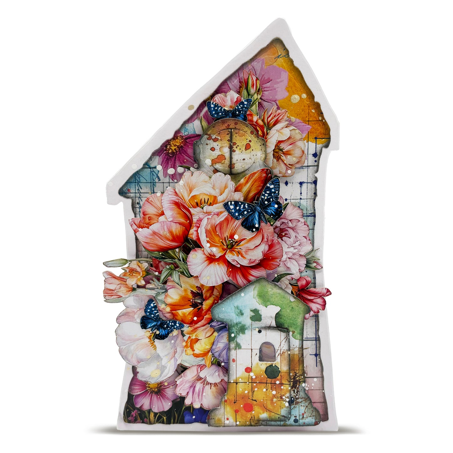 #DI-99 - Die-Cutting Die Set - Topsy-Turvy Home